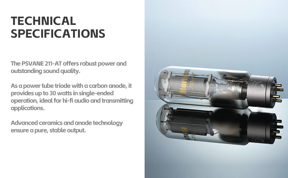 PSVANE HORIZON 211-AT Vacuum Tube